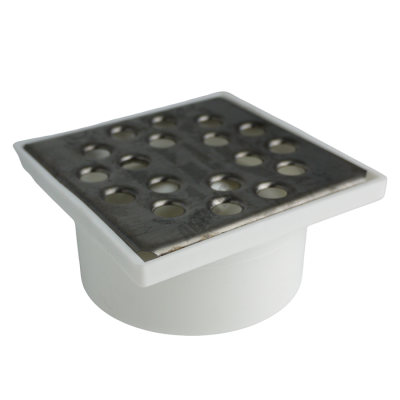 Трап  50/110 (В) 125х125 "универсальный" (нерж. решётка)