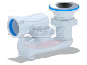 Сифон 11/2" * 40 душ. поддона, регулир АНИ (Е210/V215)