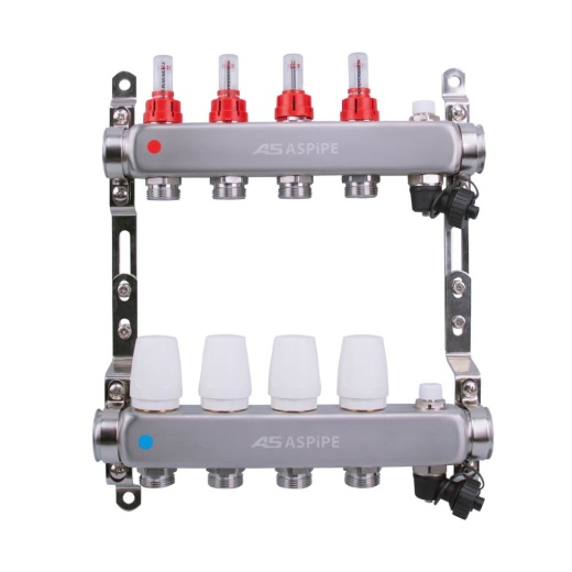 Колл. группа  1"х7х3/4" с расход. (нерж.) AS-K003