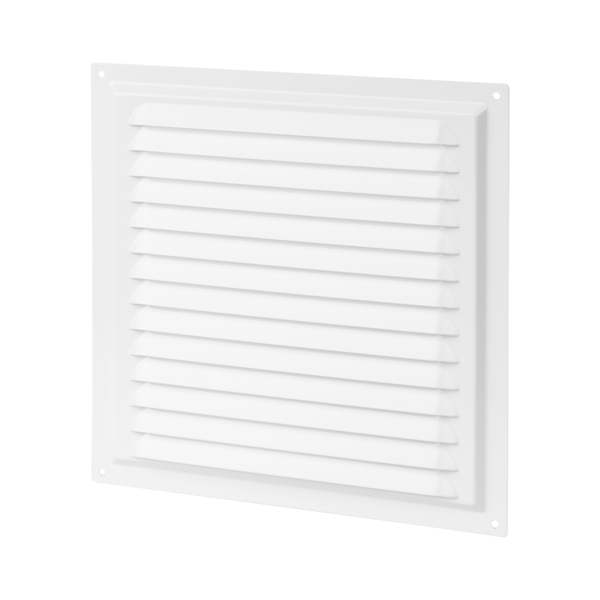 Решетка 300х300 стальная белая ERA/Эвент