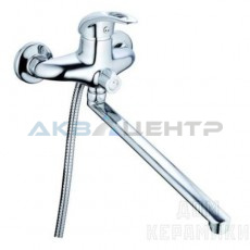 Смеситель д/ванны KLO7-A048 (40 см) ручка, 40к Смеситель д/ванны KLO7-A048 (40 см) ручка, 40к