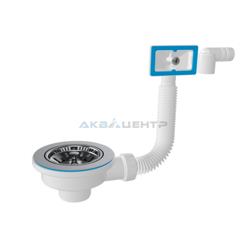 Выпуск 3 1/2" ⌀114 мм E103-9 Н/Ч с переливом Zegor