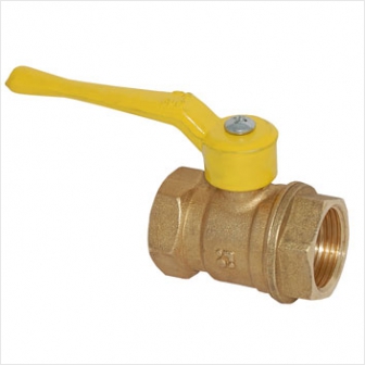 Кран шаровый ГАЗ Ду40 ГГ рычаг