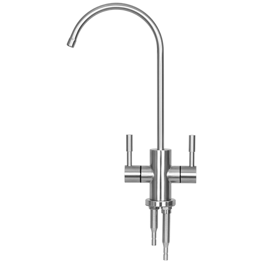 Кран д/питьевых систем (с 2-мя керамическими вентилями) АБФ-КР