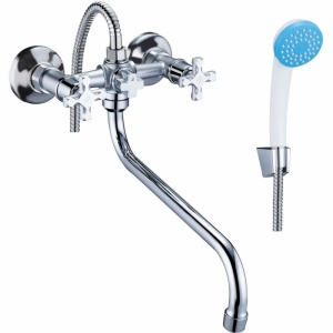 Смеситель д/ванны JIK7-A102-А (35 см) двухвентильный