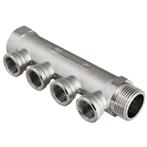 Коллектор 1"х2 вых. 1/2" вн. VALTEC* АКЦИЯ!