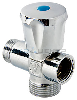 Вентиль-тройник 1/2-3/4-1/2 д/под с/т приборов VALTEC