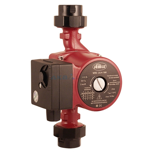 Насос циркуляц. 25-40 JEMIX (180мм) (8 шт) Насос циркуляц. 25-40 JEMIX (180мм) (8 шт)