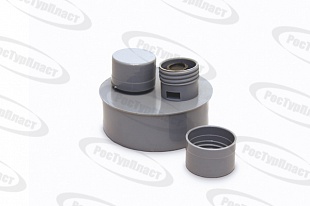 Воздушный клапан 110 серый