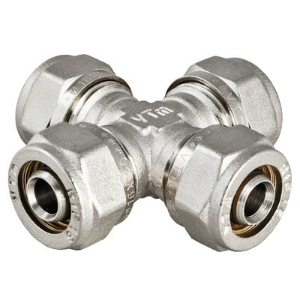 Крестовина 16 мм для м/п трубы VALTEC *АКЦИЯ*