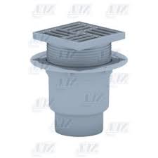 Трап 110 (В) 15х15 "сухой" регулируемый (нерж. решётка)