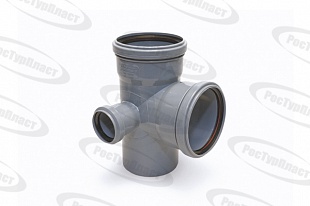 Крестовина 2-х пл. 110х110х50/90* левая PRO AQUA (15)