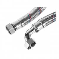 Шланг соедин.1"* 800 мм угловой вн-нр