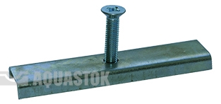 Фиксатор решетки DN100 низкопрофильный (стальной) "Аквасток"