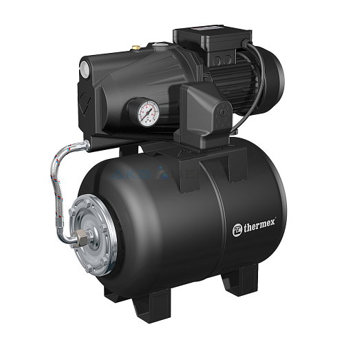 Насос-автомат (чуг.) THERMEX "SIRIUS" 40л/24л (500 Вт, 2.5 m3/час, Hmax-36 м)