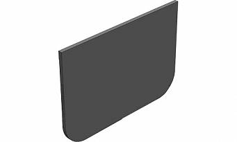 Заглушка для лотков "Лайт" DN100 H95 "Гидролика" *АКЦИЯ*