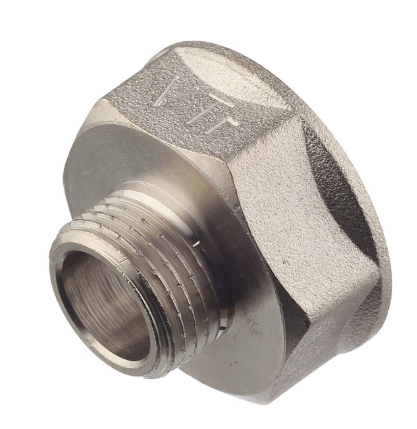 Переходник 1"х 1/2" ВР/НР никель VALTEC*