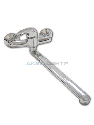 Смеситель д/ванны 800-Н 245 (35 см) ручка, 40к Смеситель д/ванны 800-Н 245 (35 см) ручка, 40к