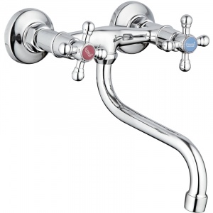 Смеситель настенный JMX12-A605 (23 см) двухвентильный