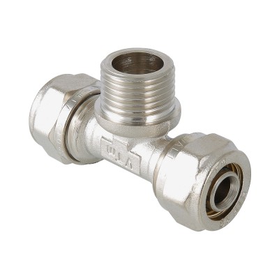 Тройник м/п 26х3/4"х26 ц/ш/ц VALTEC*