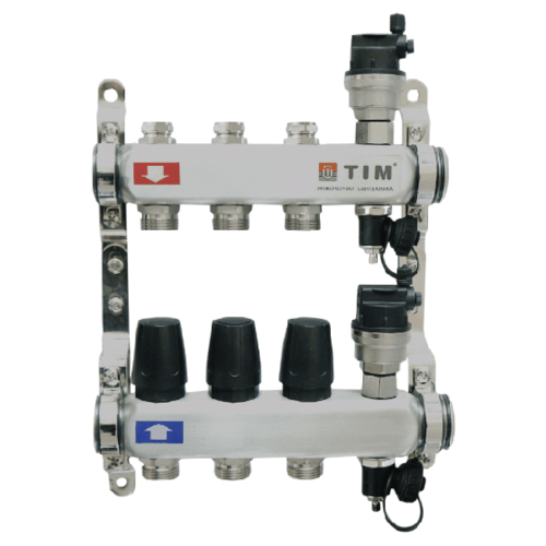 Колл. группа  1"х3х3/4" с расход. (нерж.) TIM