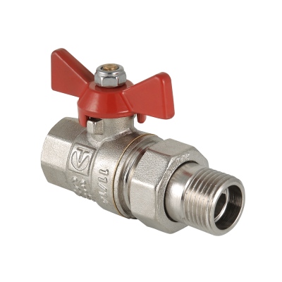 Кран американка 1/2" ВР/НР бабочка VALTEC*