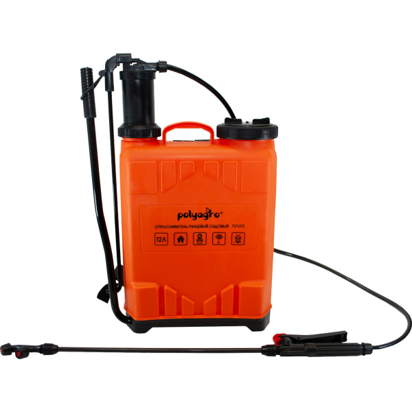 Опрыскиватель 12л Polyagro ранцевый