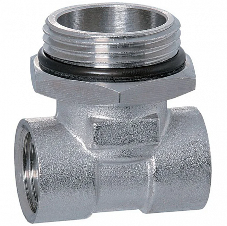 Тройник коллек. 1/2"х1"х1/2" вн-нр-вн TIM