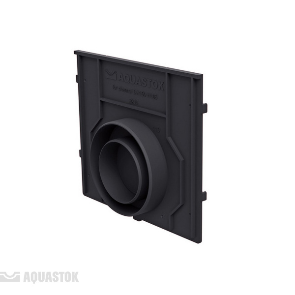 Заглушка для лотков DN150 H80-H185 (П) "Аквасток"