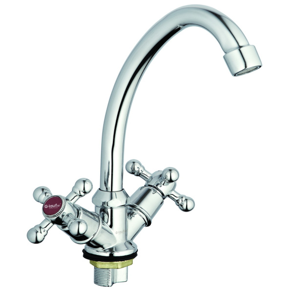 Смеситель д/кухни JMX4-A605 (13 см) двухвентильный