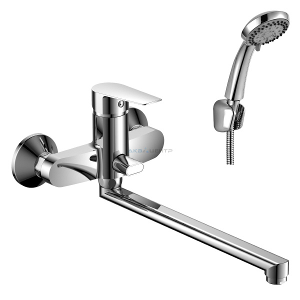 Смеситель д/ванны S35-33 (35 см) ручка, 35к Смеситель д/ванны S35-33 (35 см) ручка, 35к