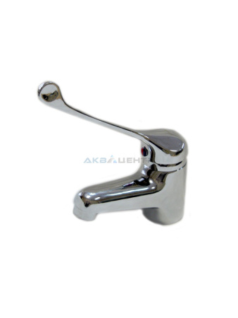 Смеситель д/умывальника (985) хиругическая ручка, 40к Смеситель д/умывальника (985) хиругическая ручка, 40к