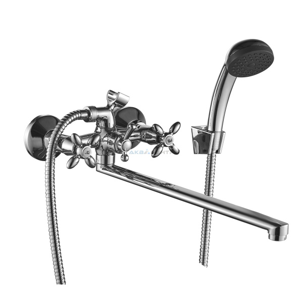 Смеситель д/ванны DR53043 (30 см) двухвентильный Смеситель д/ванны DR53043 (30 см) двухвентильный