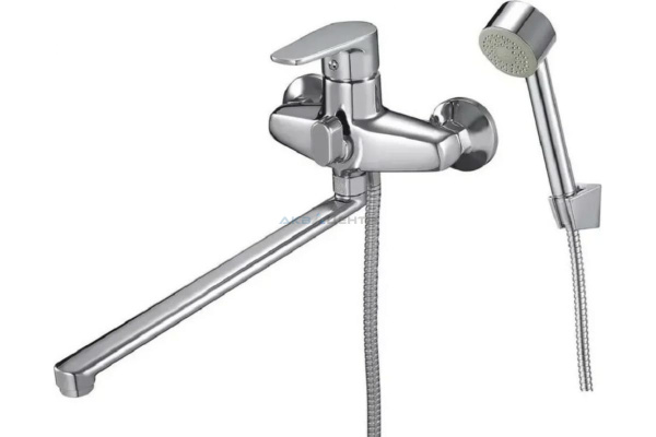 Смеситель д/ванны ZIG7-A166 (32 см) ручка, 40к Смеситель д/ванны ZIG7-A166 (32 см) ручка, 40к