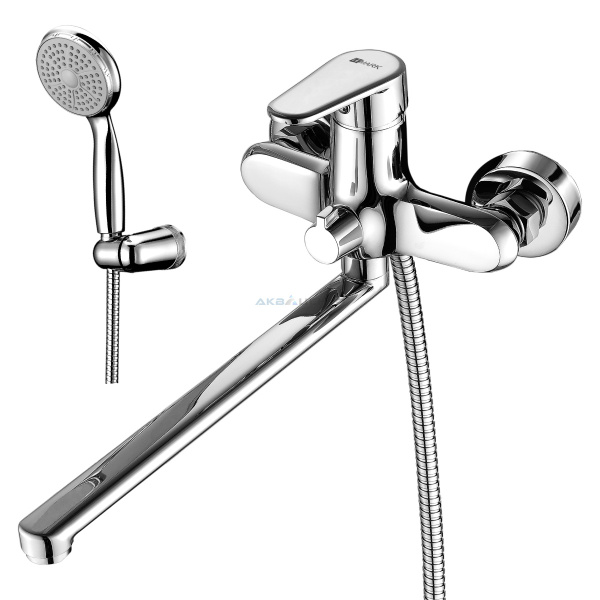 Смеситель д/ванны LM0351C "Поинт" (30 см) ручка, 35к Смеситель д/ванны LM0351C "Поинт" (30 см) ручка, 35к