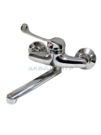 Смеситель д/кухни СТЕНА (965) хирургическая ручка, 35к Смеситель д/кухни СТЕНА (965) хирургическая ручка, 35к