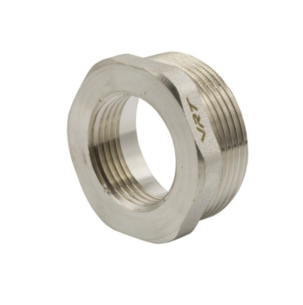 Футорка 1 1/2"х 1 1/4" НР/ВР никель VRT