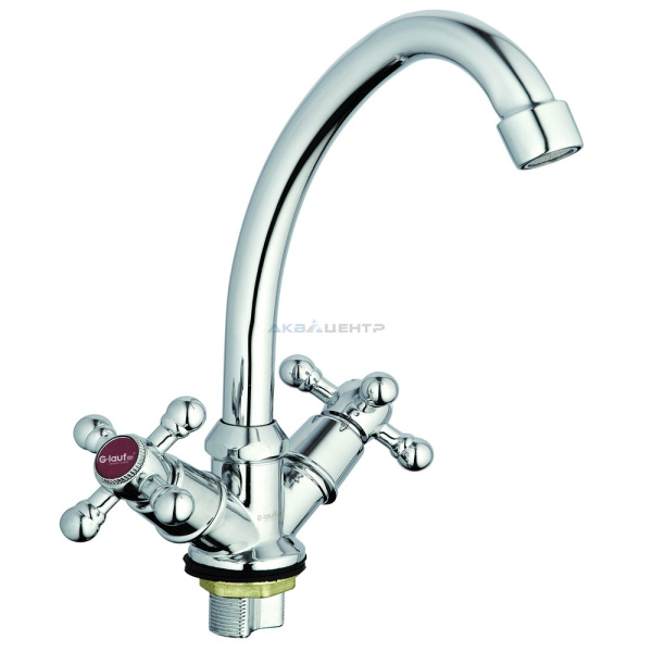 Смеситель д/кухни JMX4-A605 (13 см) двухвентильный Смеситель д/кухни JMX4-A605 (13 см) двухвентильный