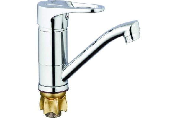 Смеситель д/кухни 4T4-B043 (14 см) ручка, 40к