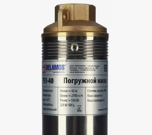 Насос погружной TF3-40 (3") BELAMOS