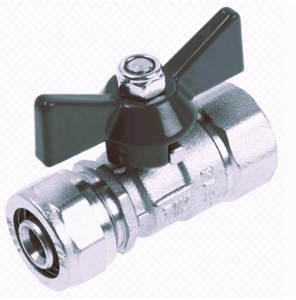 Кран шаровый 20х1/2" ц/г для м/п трубы*