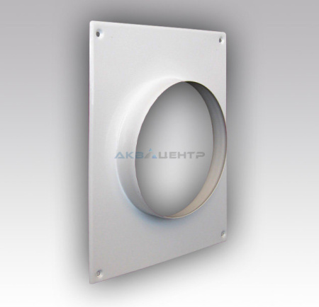 Площадка торцевая. д/воздуховода D130 130ПТМ металл
