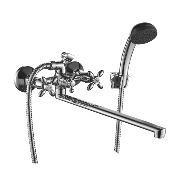 Смеситель д/ванны DR53043 (30 см) двухвентильный