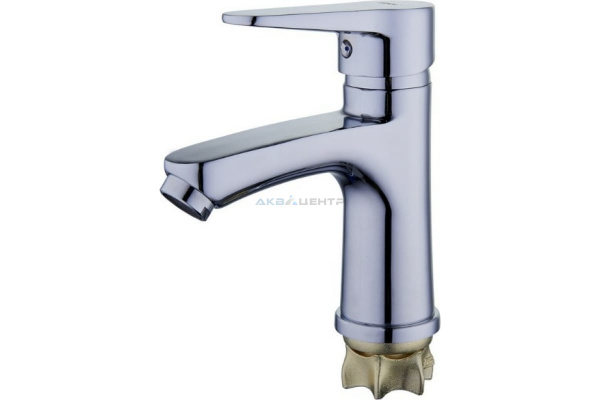 Смеситель д/умывальника NUD1-A146 (11 см) ручка, 35к