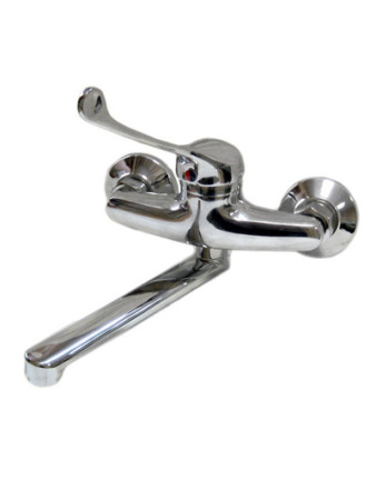 Смеситель д/кухни СТЕНА (965) хирургическая ручка, 35к