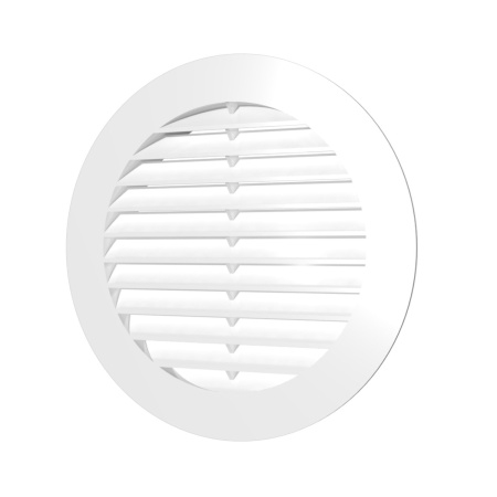 Решетка D130 с фланцем D100 круглая ERA