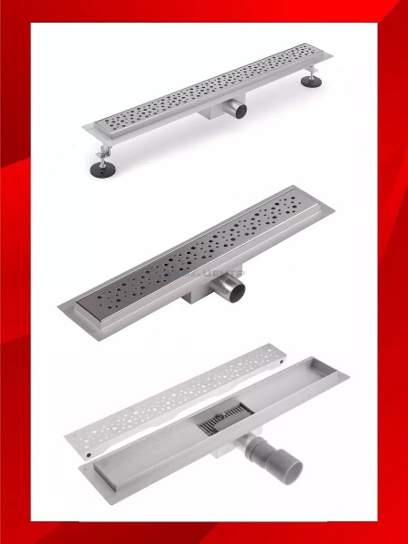 Трап-лоток 70х500 (Г) нержавейка DL-LD-01