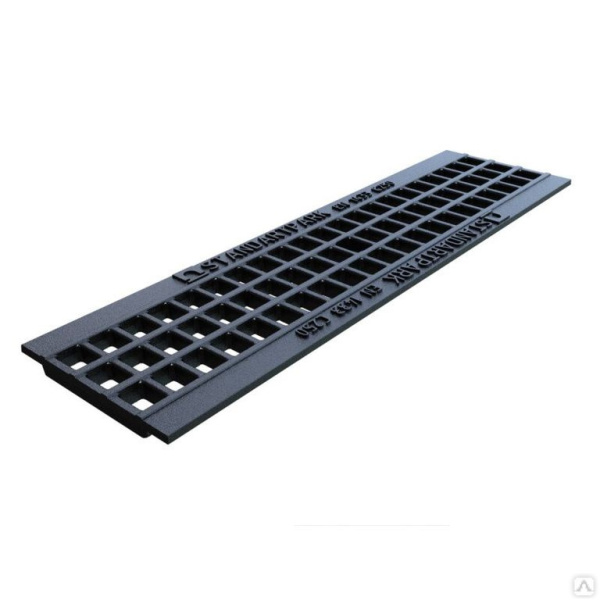 Решетка L-500 для лотка DN100 (П) ячеистая "Гидролика" *АКЦИЯ*