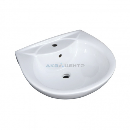 Умывальник 56 Оптима с отв., с переливом (г.Лобня) Умывальник 56 Оптима с отв., с переливом (г.Лобня)