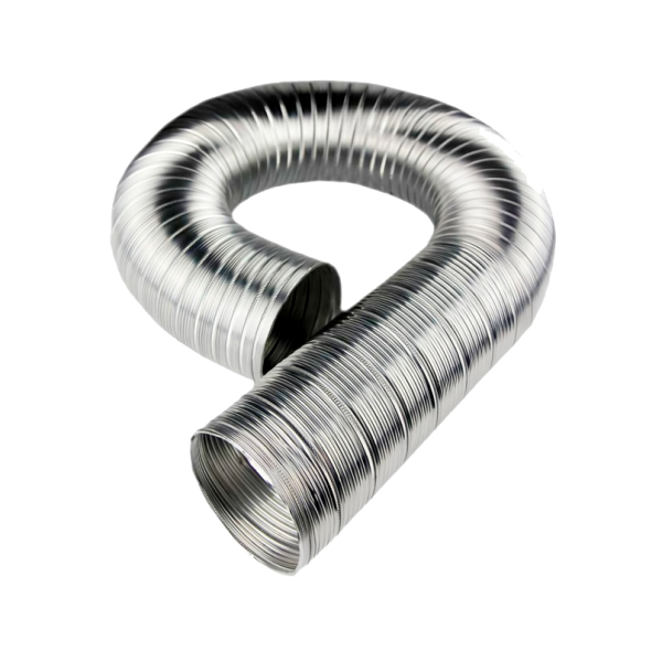 Воздуховод D125 (1-1.5 м) алюминиевый